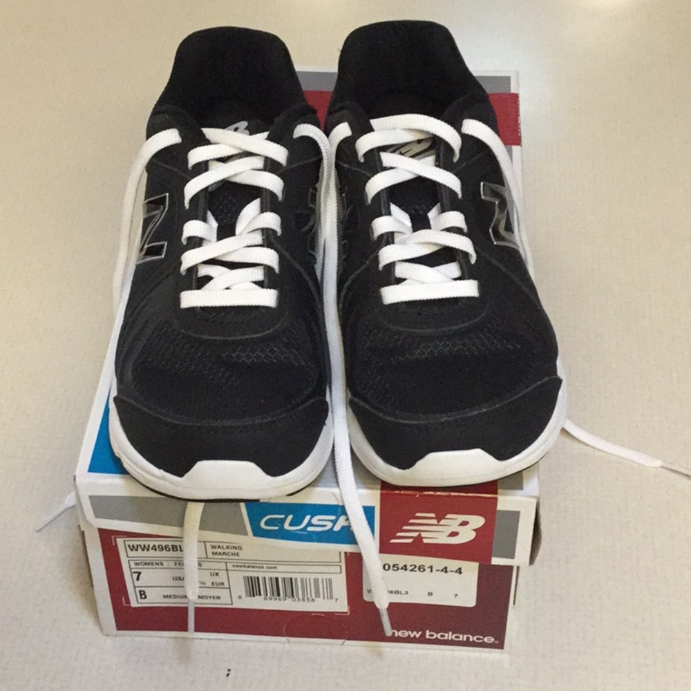 New Balance Walking Marche Cush Black Shoes 7